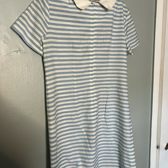 Stacy ames blue and white steiped sailor vintage union made dress - Picture 8 of 8